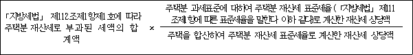 종합부동산세법 시행령 첨부자료